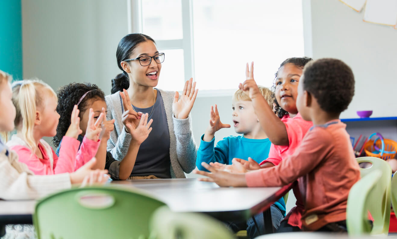 children in child care