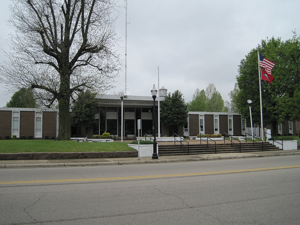 Lawrence County Courthouse in Walnut Ridge, Arkansas