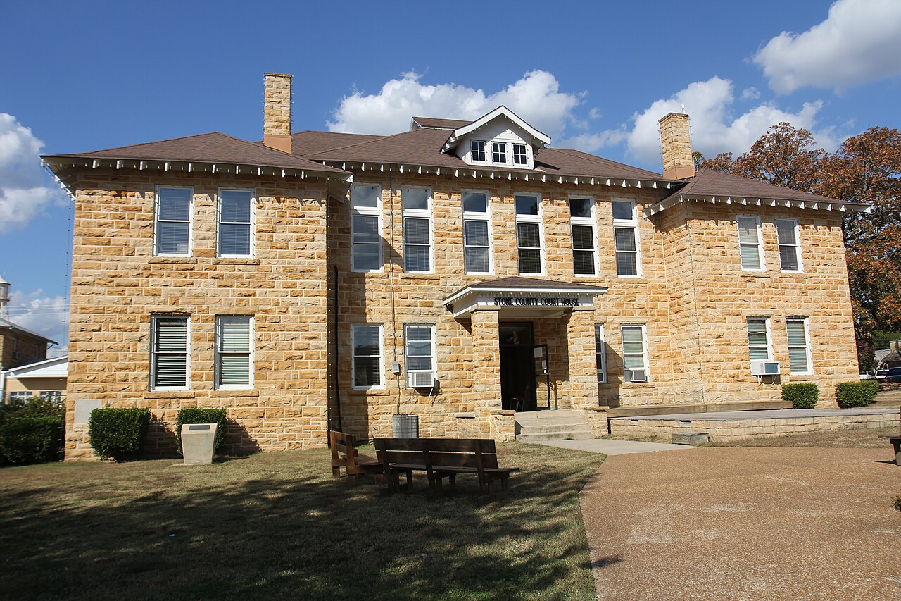 Stone County Courthouse in Mountain View, Arkansas